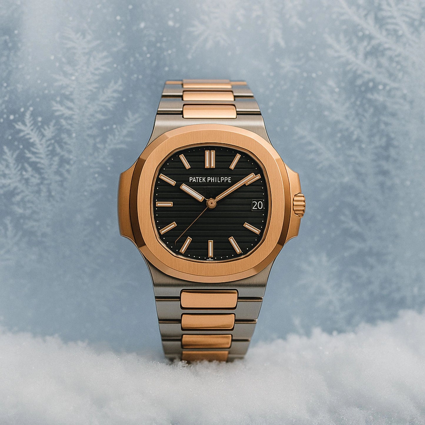 Duo Tone PATEK PHILIPPE Limited Edition 120m Watch 5711