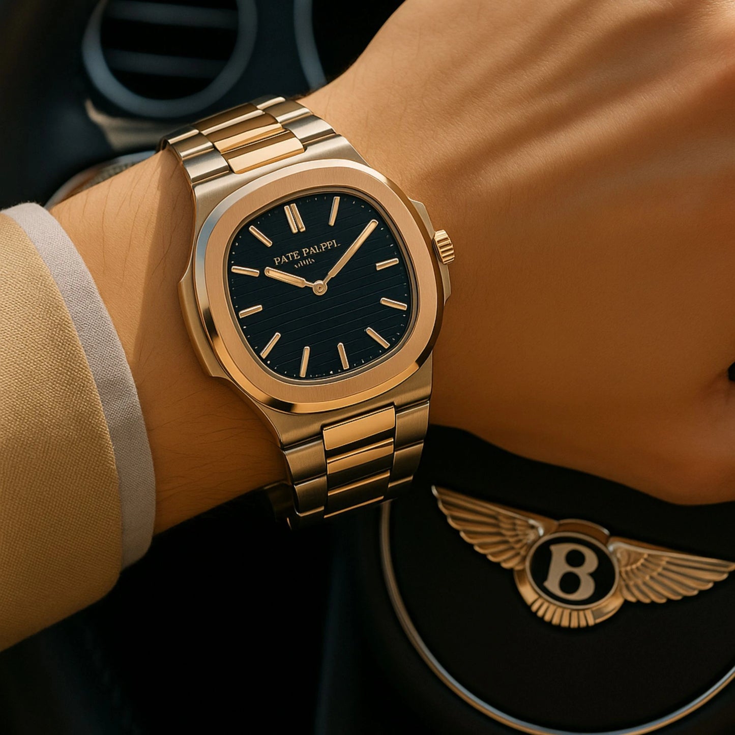 Duo Tone PATEK PHILIPPE Limited Edition 120m Watch 5711