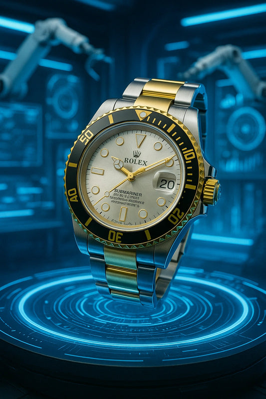 Duo Tone Rolex Submariner 1000/t=300m